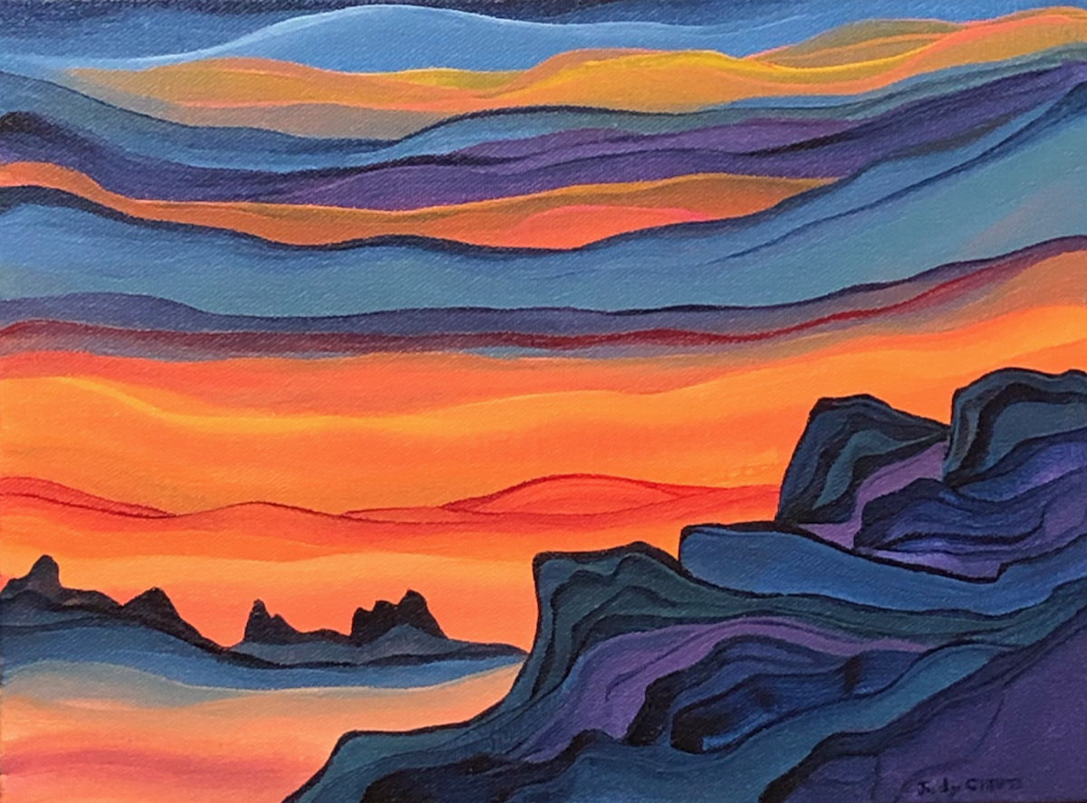 C200519  Shadows 9 x 12