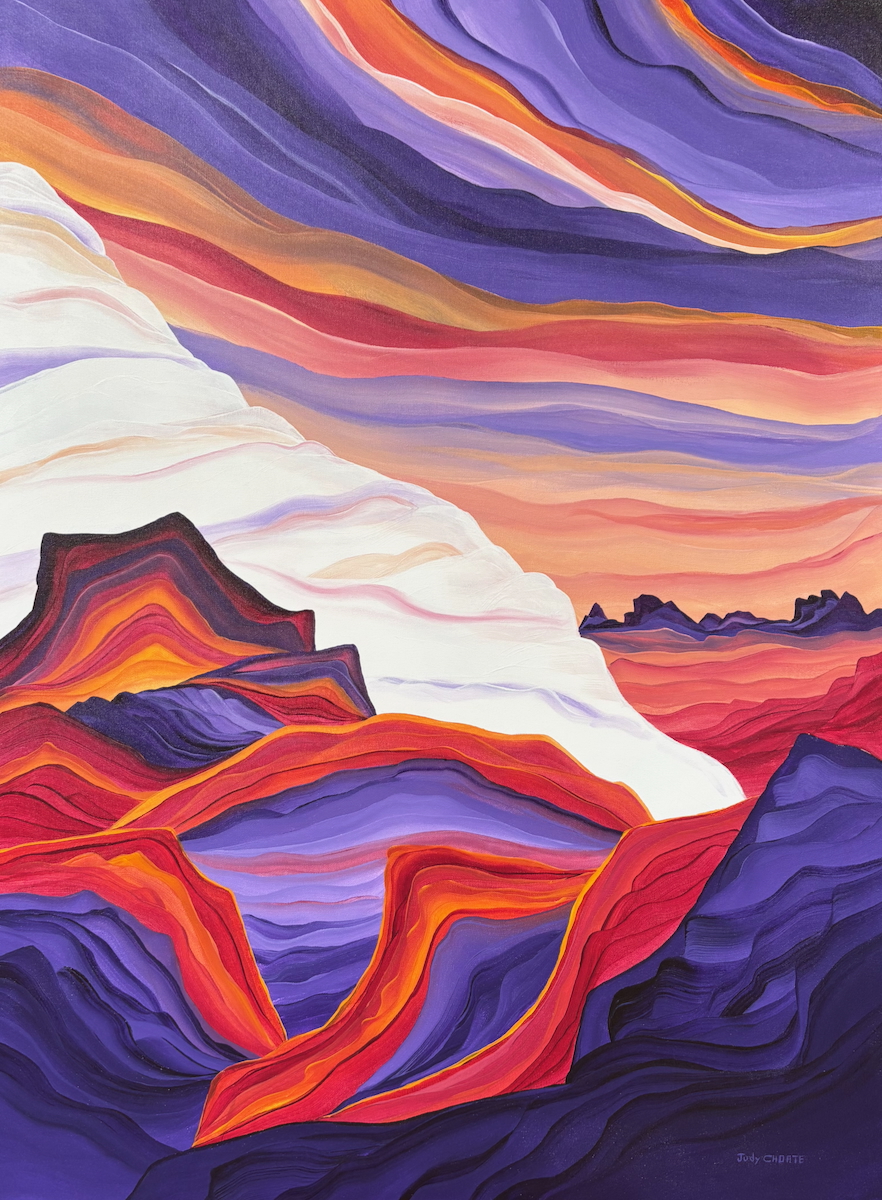 C205609  AFTERNOON STORM BUILDING  40 X 30