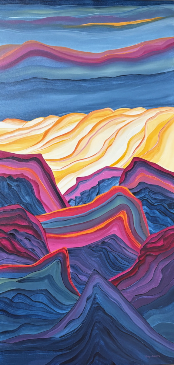 C 205610  HIDDEN VALLEY PASS  48 X 24